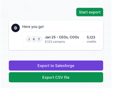 Leadsforge Screenshot 1