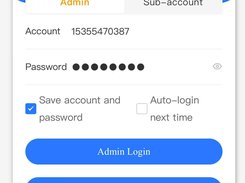 mobile app login