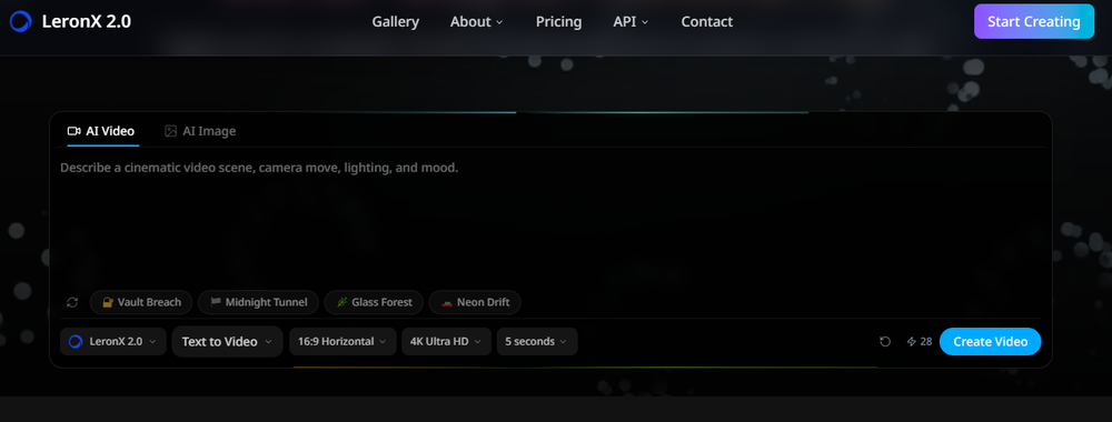 LeronX Screenshot 1