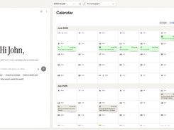 Calendar view