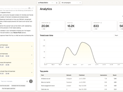 Analytics interface