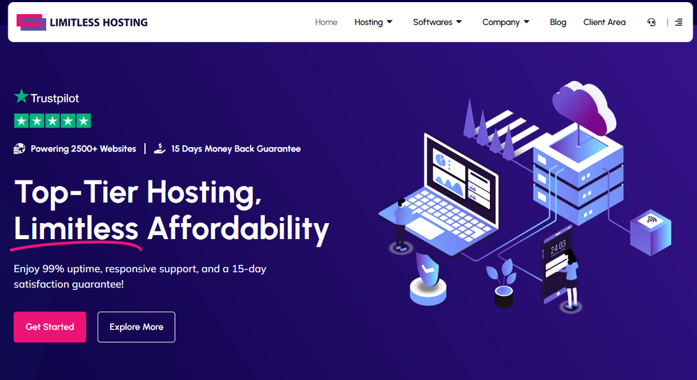 Web Hosting starting from just $0.50/month