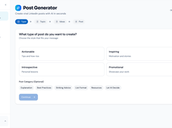 Post generator
