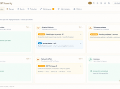 Security and maintenance guidance across managed servers