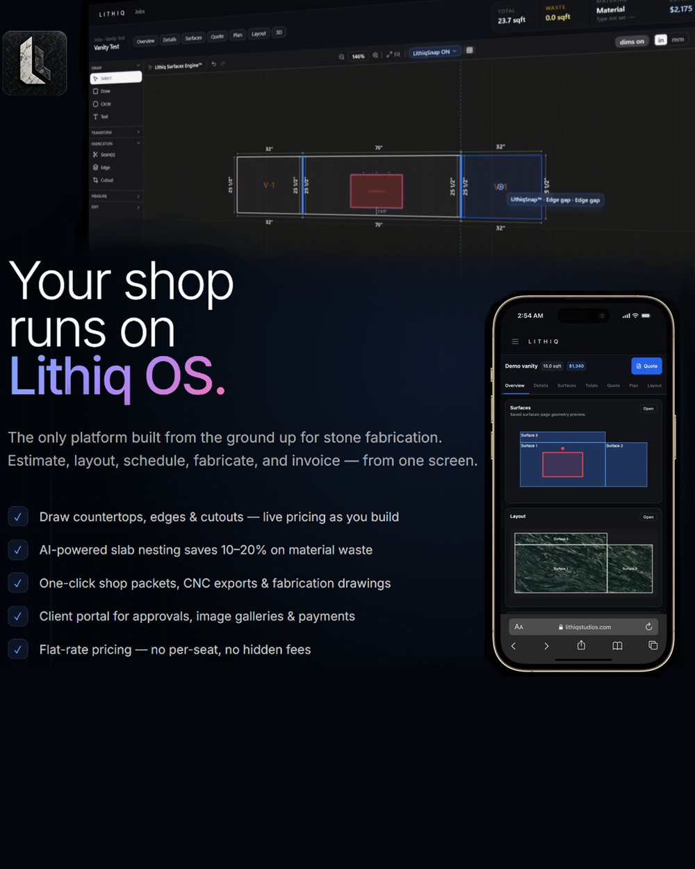 Lithiq OS Screenshot 1