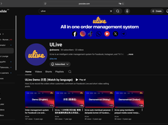 Youtube channel: ULiveoms