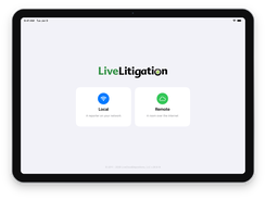 Supports both Local (in room) + Remote (online) Realtime