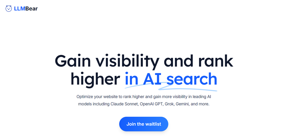 LLMBear Screenshot 1