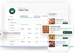 Sales software built for farms and food hubs.