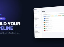 Tutorial title card reading “Build Your Pipeline” beside the LumaKol Pipeline settings screen with colored sales stages.