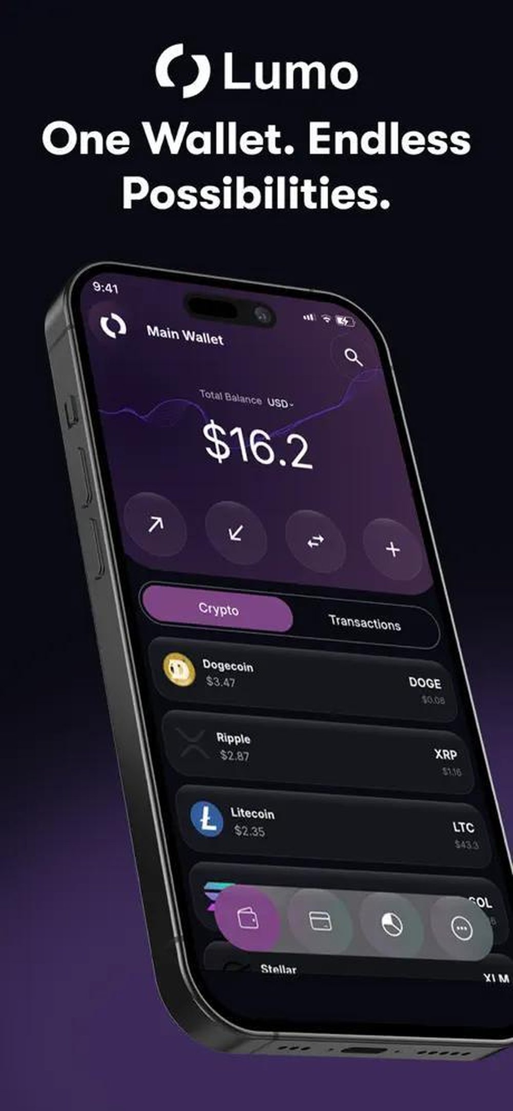 Lumo Wallet Screenshot 1