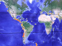 Interactive Maps on Video Walls by Lygos