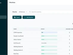 Machestra Machine Screen