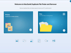 Download and install the MacSonik Duplicate File Finder and Remover on your system.