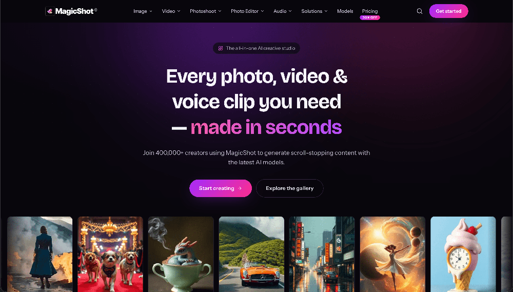 MagicShot Website