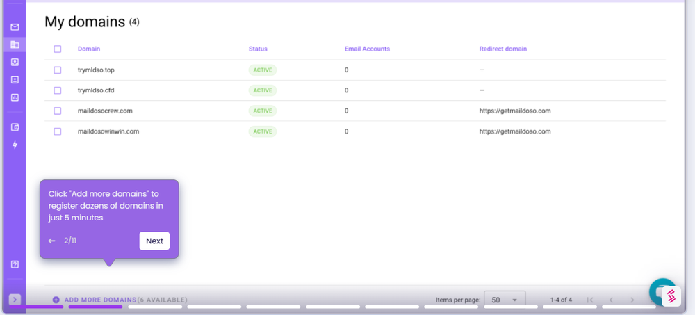 Maildoso Screenshot 1