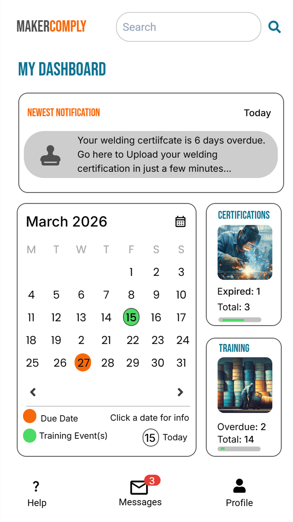 Mobile Application Dashboard