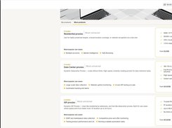 Convenient pricing catalog: compare proxy types, key parameters, and pricing in a single view to quickly choose the right product