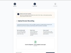 Upload your screenrecording