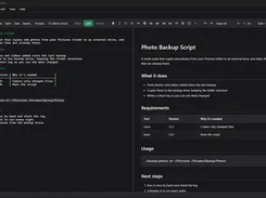 Windows Markd.ly split editor showing markdown source beside a rendered document preview.