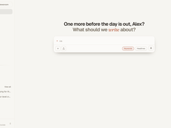 Your whole newsroom in one place - every way in down the left, from a keyword or a headline to a brief, a URL or a comparison.