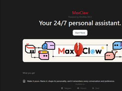MaxClaw Screenshot 1