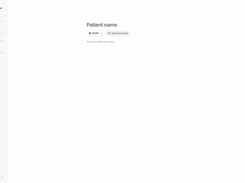 Patient's SOAP Note