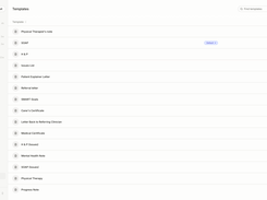 Curate your template library