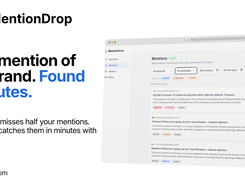 MentionDrop Screenshot 1