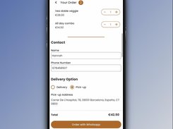 Accept unlimited online orders directly, zero commission fee.