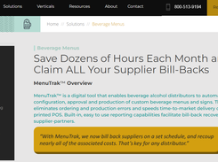 MenuTrak Screenshot 1