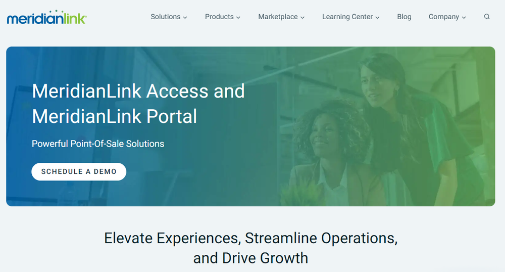 MeridianLink Access Screenshot 1