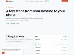 Installation guide: four steps on standard shared hosting