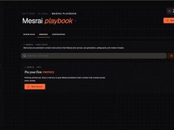 Mesrai Playbook Memory and Custom Rules