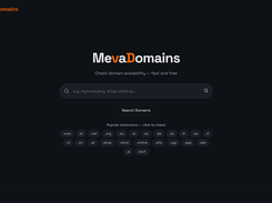MevaSearch Domains