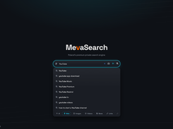 MevaSearch Home Page