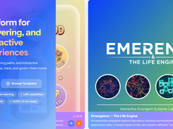 AI-native platform for creating, delivering, assessing, and tracking interactive learning experiences.