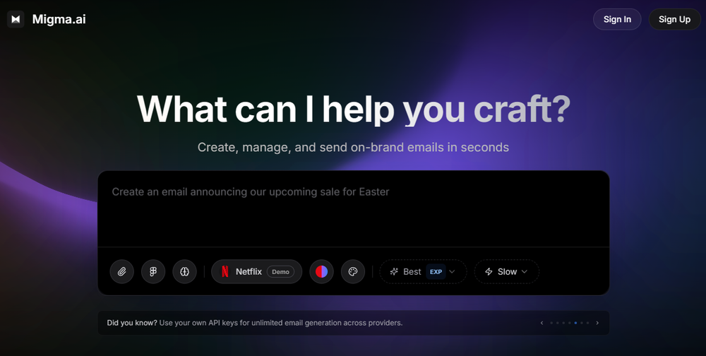 MigmaAI Screenshot 1