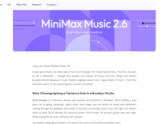 MiniMax Music 2.6 Screenshot 1