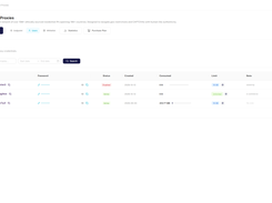 Easily scale your extraction infrastructure by creating and managing isolated proxy credentials for different projects or team members. Set strict traffic limits, add organizational notes, and toggle access instantly with live consumption tracking.