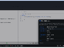 MiPrep overlay on a coding challenge page, with a dialog titled “Pick a window to watch” listing available desktop windows.