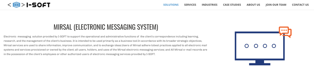 MIRSAL Screenshot 1