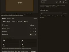 Custom cabinet editor configuring drawer compartments, hardware, and material settings.