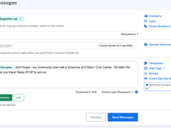 Mobile Message Screenshot 1