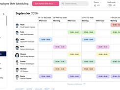 Employee Shift Scheduling