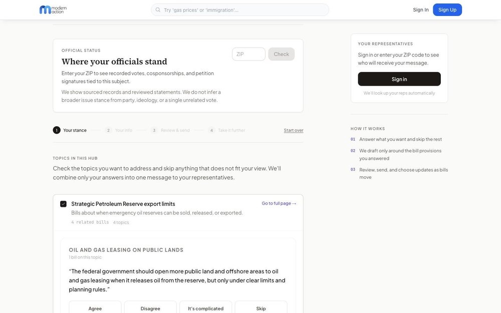 Compare policy approaches and review sourced congressional records tied to a current federal issue.
