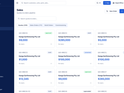 Modern DMS - Sales Module