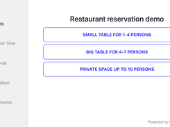 Different product/service selection. Restaurants