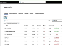 Microsoft Vulnerability Management Screenshot 1