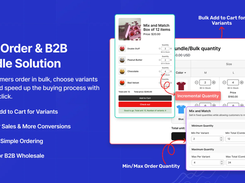 Bulk order & B2B bundle solution